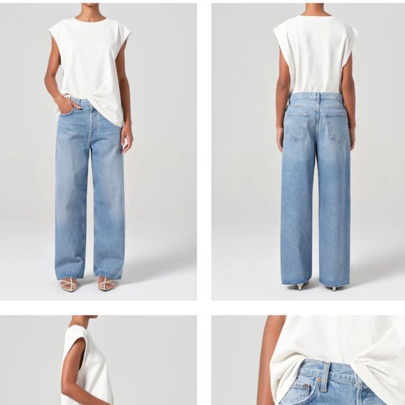 Agolde Low Slung Baggy Jeans (34) - Picture 14 of 14